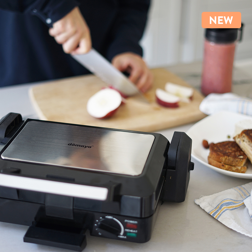 4-In-1 Grill, Waffle Maker, Sandwich Press & Griddle