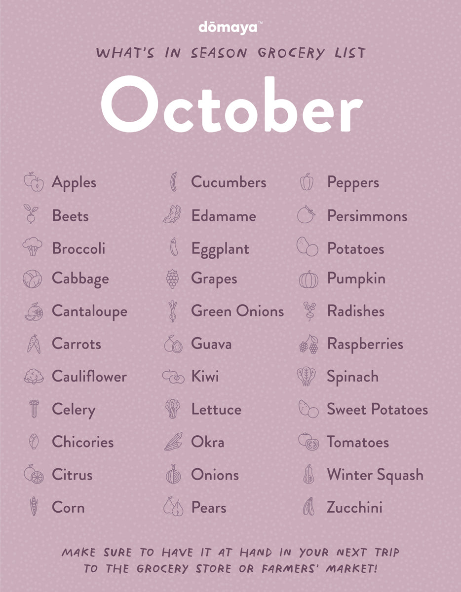 Seasonal Produce: October