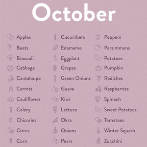 Seasonal Produce: October